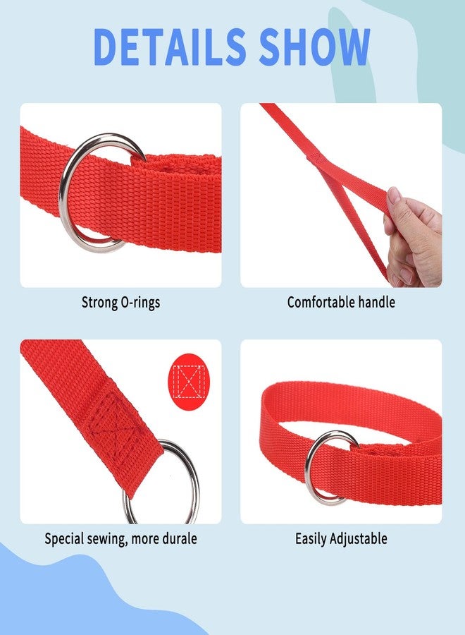 HOMIMP Slip Lead Dog Leash 6 FT- 24 PCS Bulk Colors Kennel Control Leashes for Small Medium Large Dogs Puppy Animal Rescue, Grooming - Heavy Duty Strong Nylon 6 Foot Long for Shelter, Vet, Training - Image 4